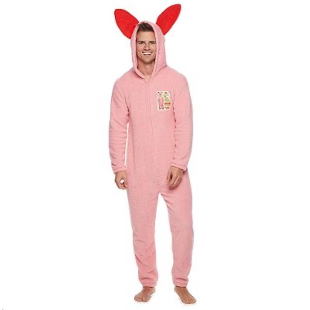 NEW A Christmas Story Bunny Men's Union Suit XL